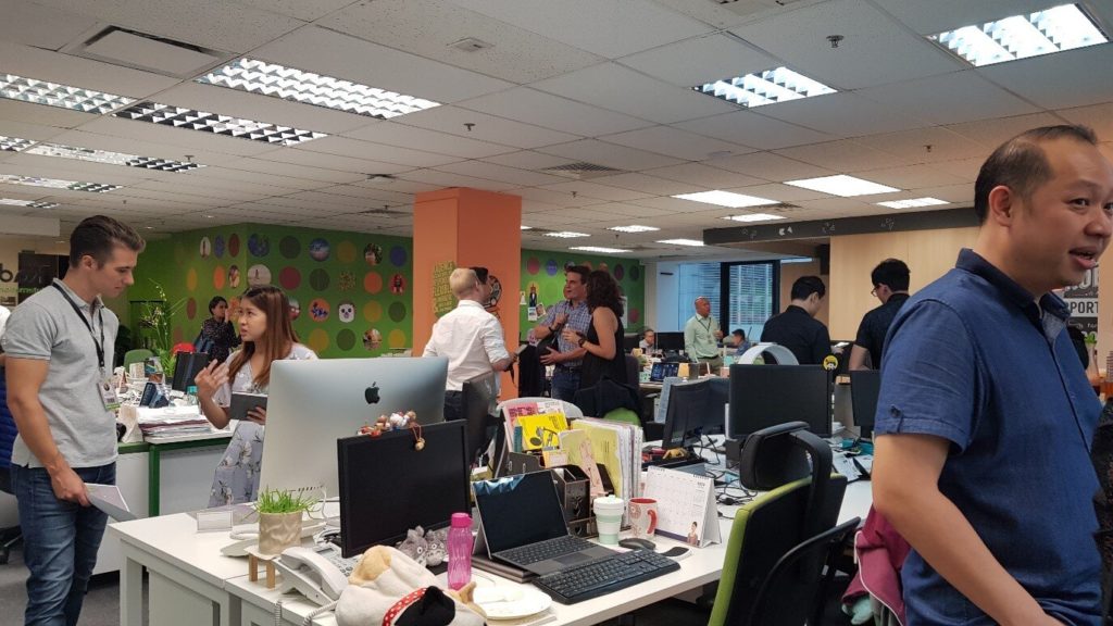 Kadence Singapore Open House 2019 - office with people